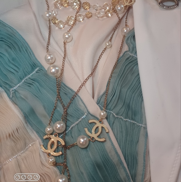 RYU pastel tulle surplus dress LG sz 8-10 - Picture 3 of 3